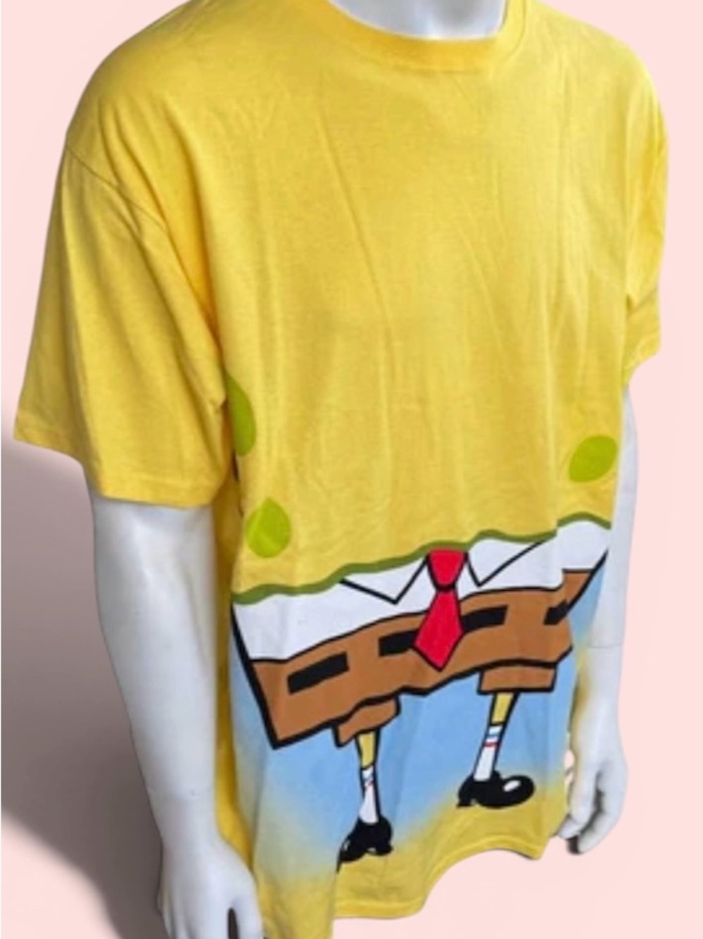 Universal Studios SpongeBob SquarePants Legs Graphic Tee Shirt -Medium